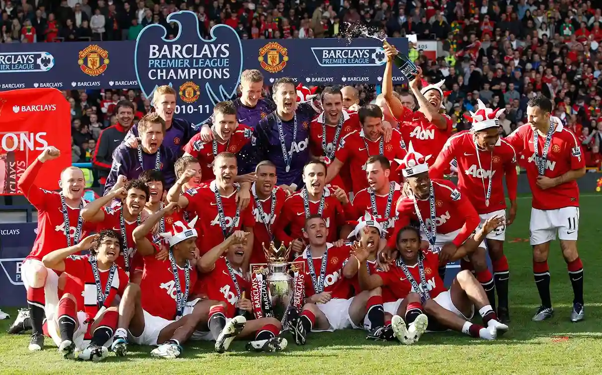 قهرمانیهای منچستریونایتد در لیگ انگلیس 7 قهرمانی منچستر فصل 2011-2010